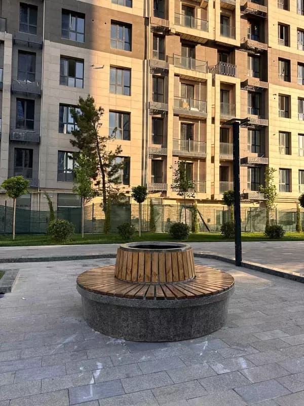 Скамейка, урна, латок, ландшафт дизайн, гул тувак, остановка, банкомат — 3