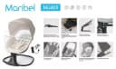 Детская электрокачеля-шезлонг Maribel SG 415, белый