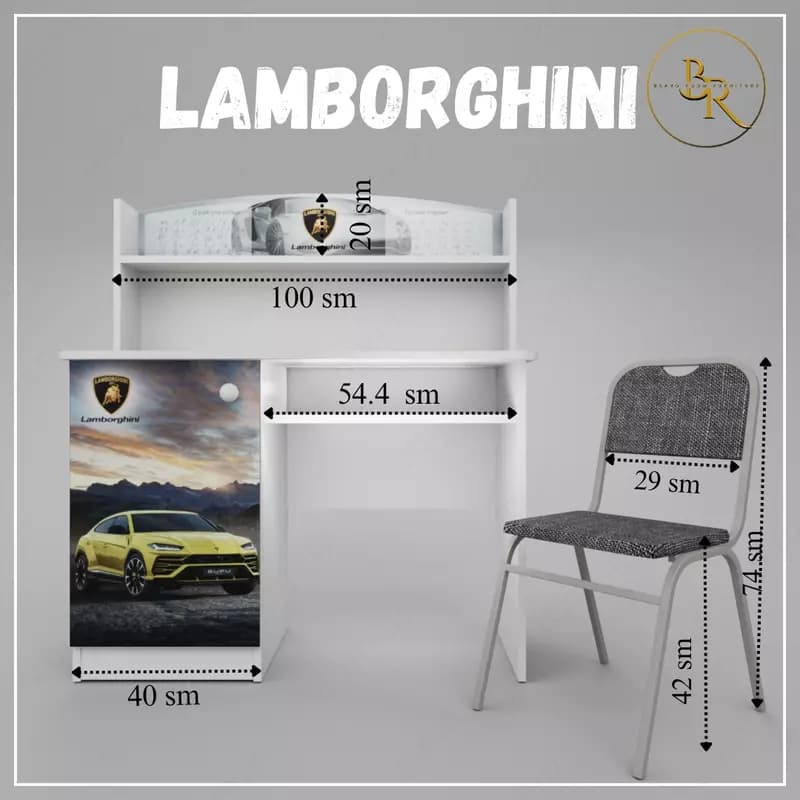 Детская парта- LOMBARGHINI — 2