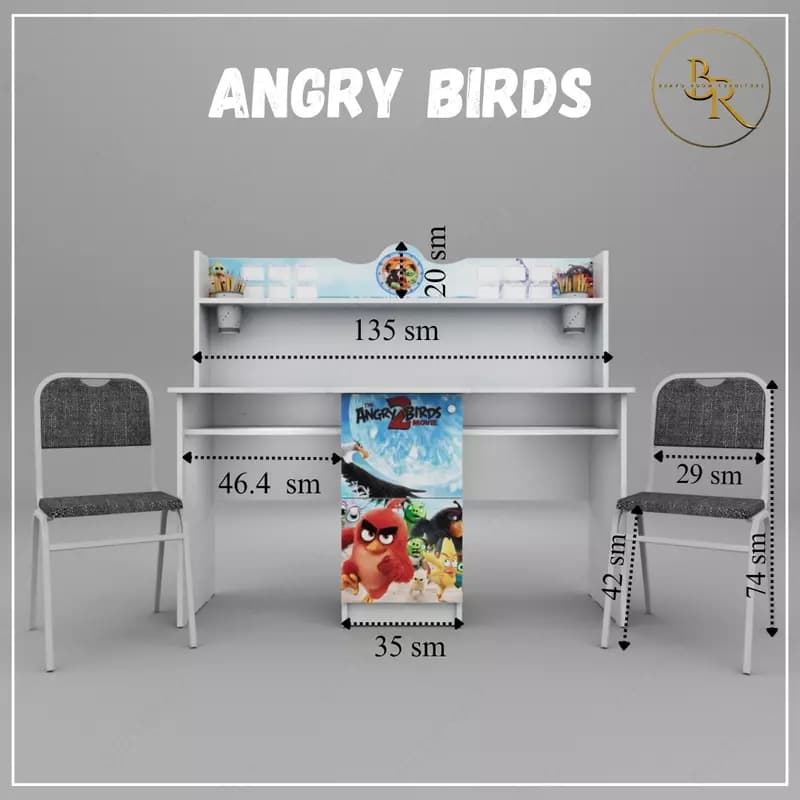 Детская парта-ANGRY BIRDS — 5