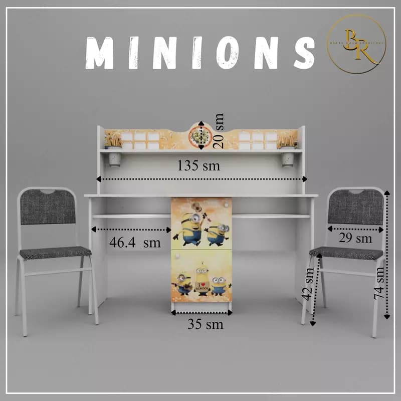 Детская парта -MINIONS — 2