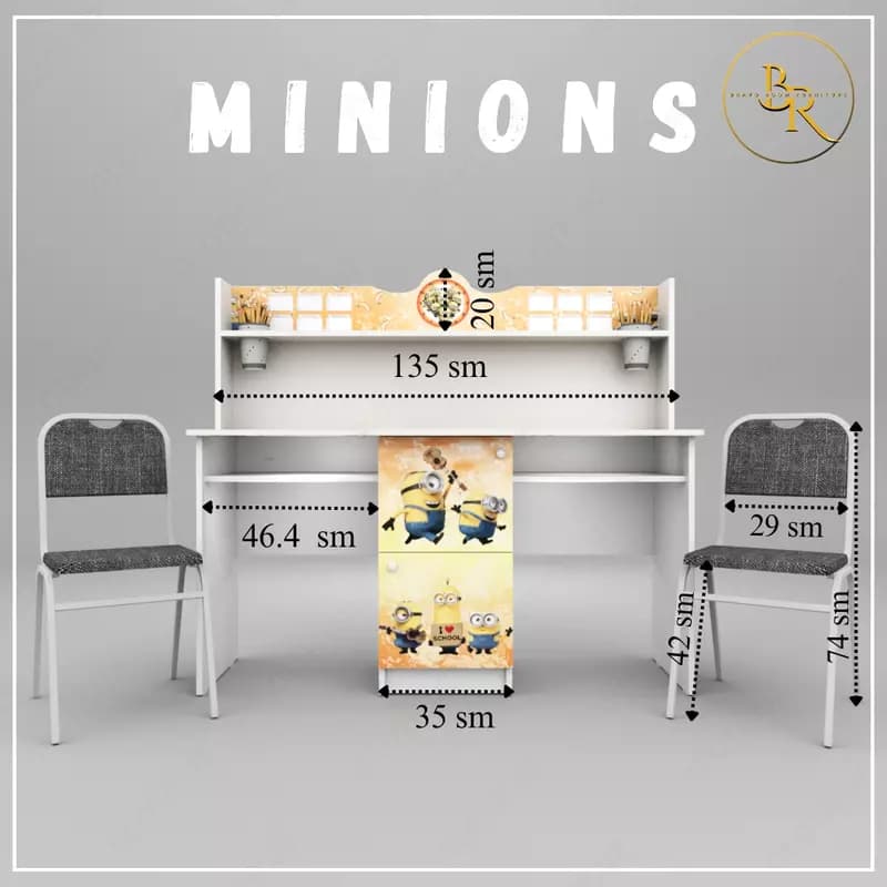 Детская парта -MINIONS — 6