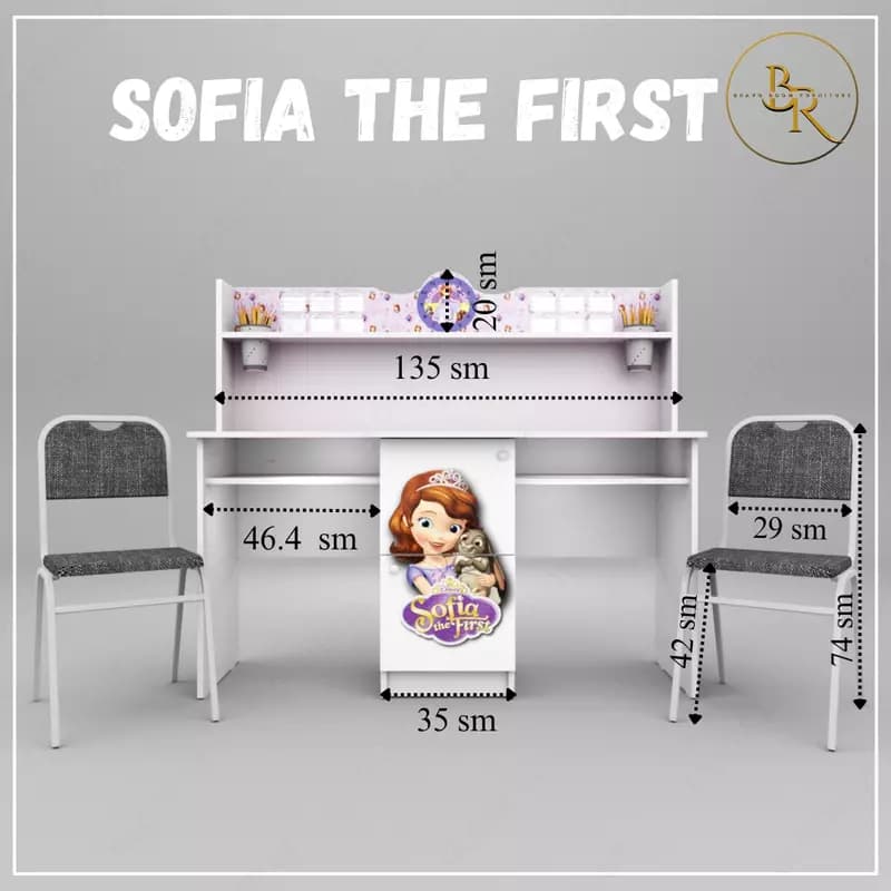 Детская парта- SOFIA THE FIRST — 2