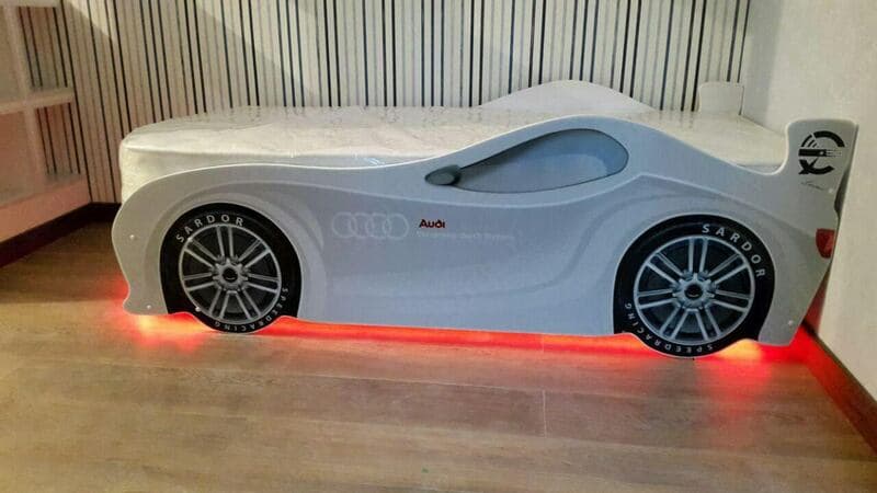 Детская кровать автомобиль "AUDI" — 5