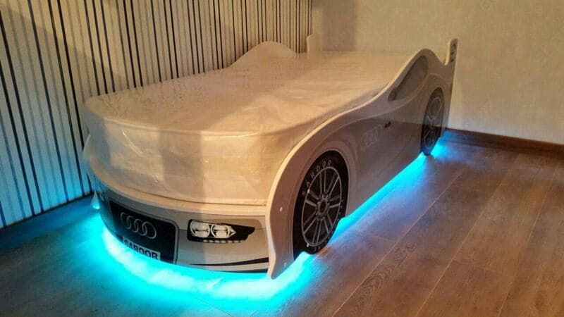 Детская кровать автомобиль "AUDI" — 6