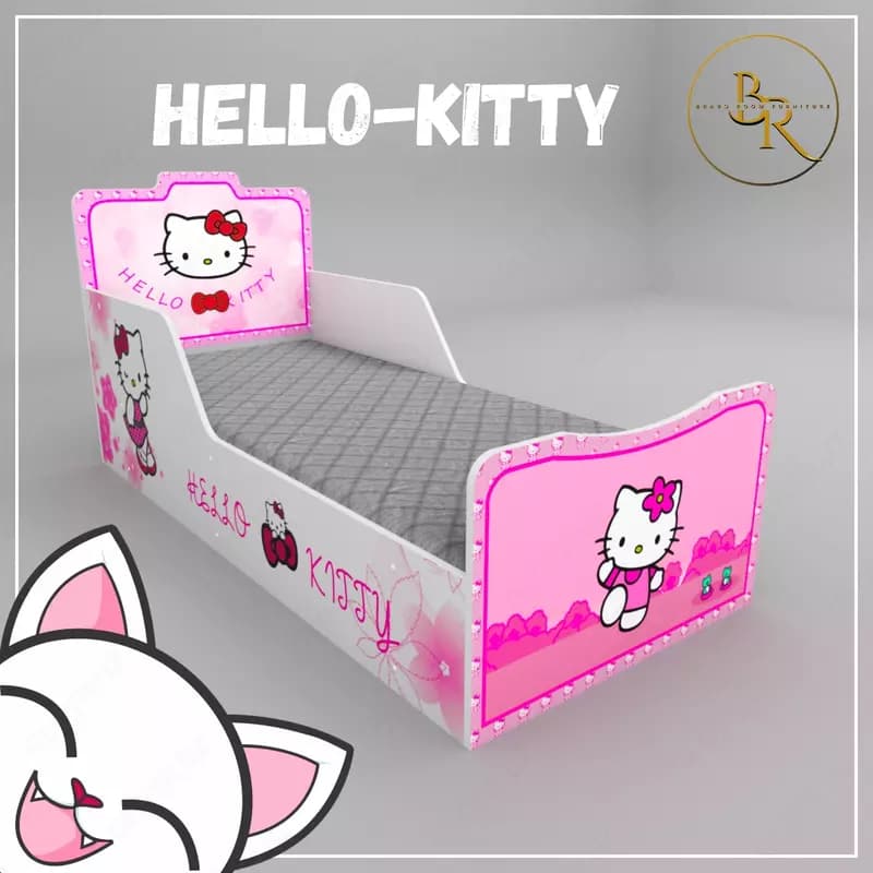 Детская кравать- HELLO KITTY — 1