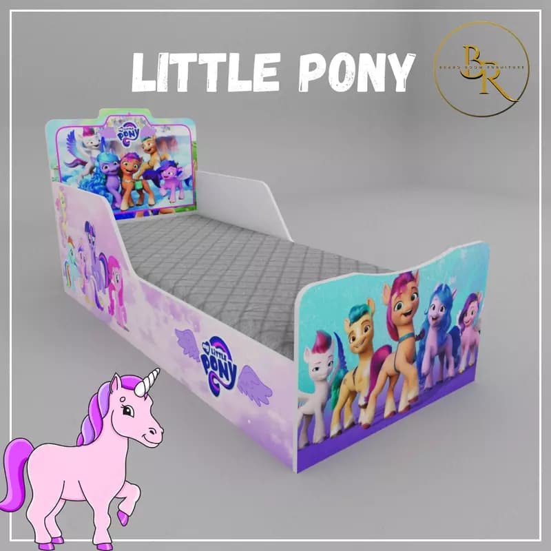 Детская кравать-LITTLE PONY — 1