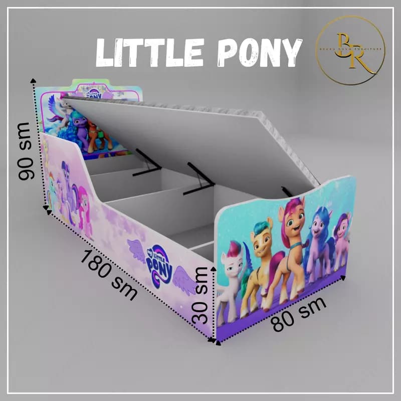 Детская кравать-LITTLE PONY — 2