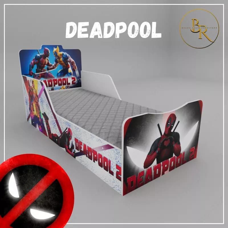 Детская кравать-DEADPOOL — 1