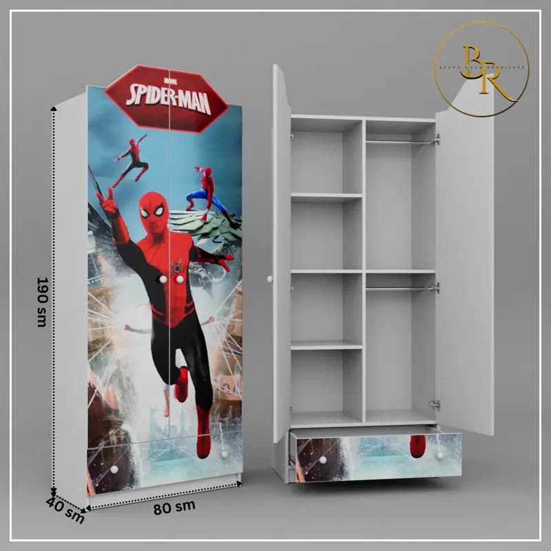 Шкаф для детей-SPIDER MAN — 3