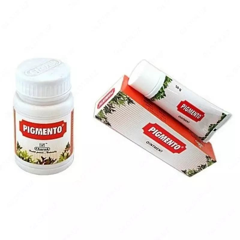 Таблетки от витилиго Pigmento Tablets Charak, 40 шт — 3