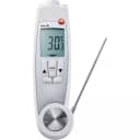 Testo 104-IR — комбинированный термометр для инфракрасных и погружных измерений температуры