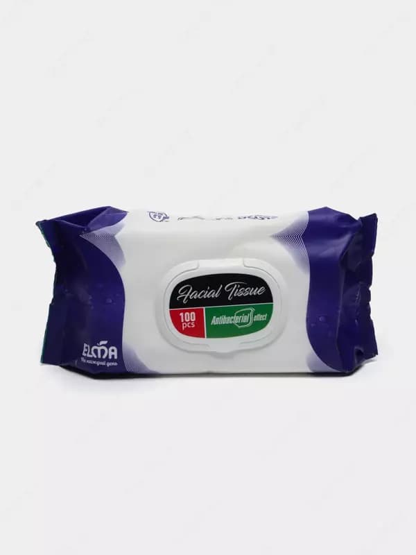 Влажные салфетки ”Elma” Antibacterial, 100 шт. — 2