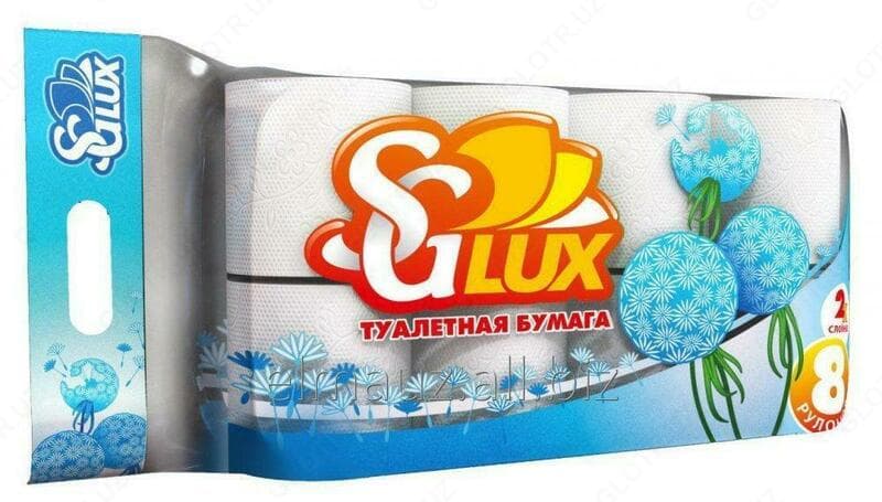 Туалетная бумага SG Lux 8-П Аrоmа 3х слойная (104) — 2