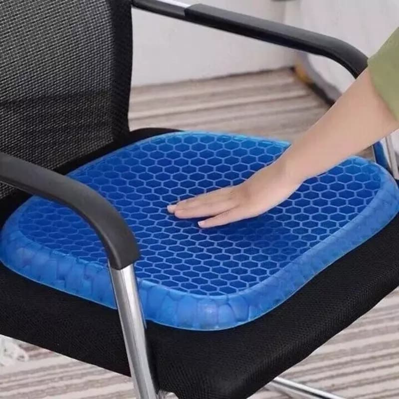 Гелевая ортопедическая подушка Egg Sitter для сидения (38,5*34*3,5 см) — 1