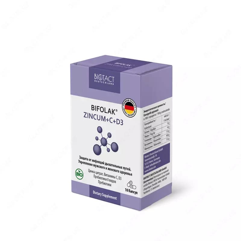 BIFOLAK ZINCUM+C+D3 — 2