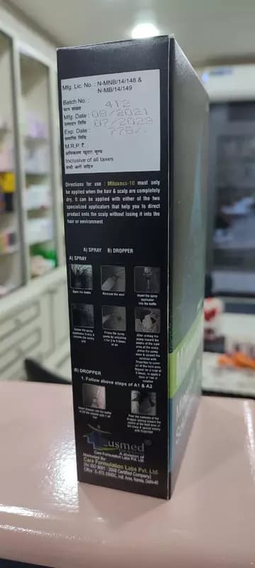 Средство для роста волос Mitoxess-10 Minoxidil 10% — 2