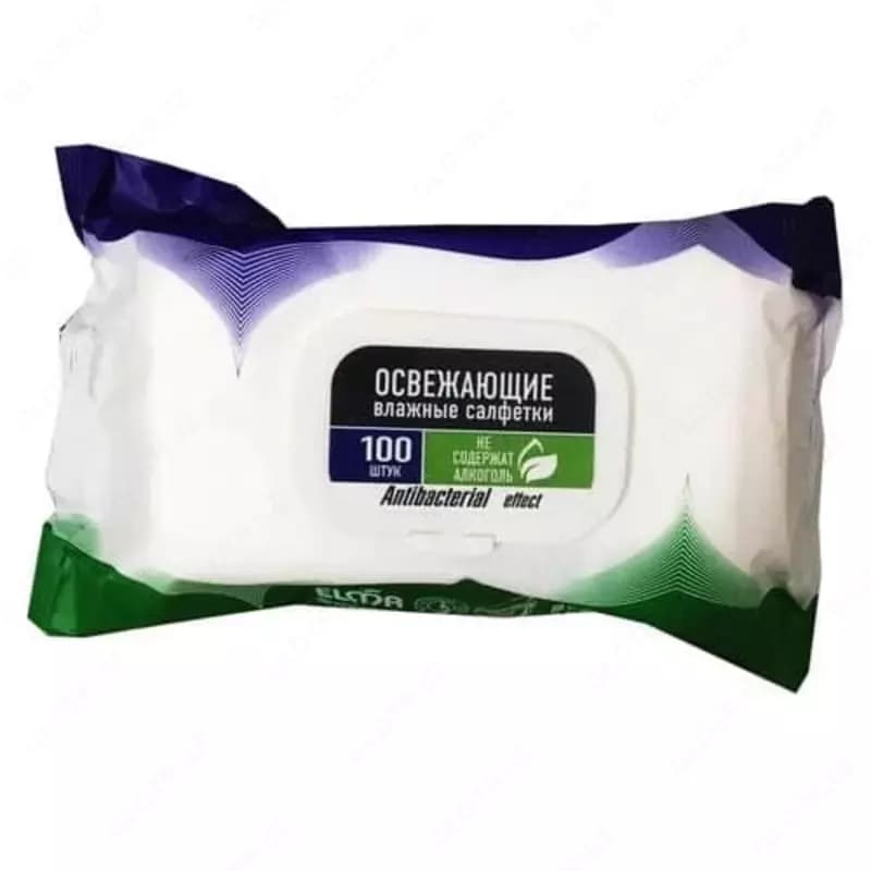 Влажные салфетки Antibacterial 100/18 (511) — 2