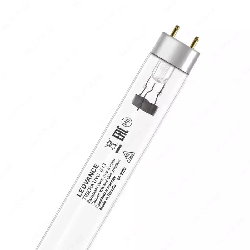 Лампа бактерицидная с УФ-С излучением TIBERA UVC T8 15W G13 LEDVANCE — 2