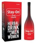 STAY ON ORAL LIQUID HERBAL DRIKN УСТНЫЙ ЖИДКИЙ ТРАВЯНОЙ НАПИТОК ДЛЯ МУЖЧИН И ЖЕНЩИН 30 МЛ