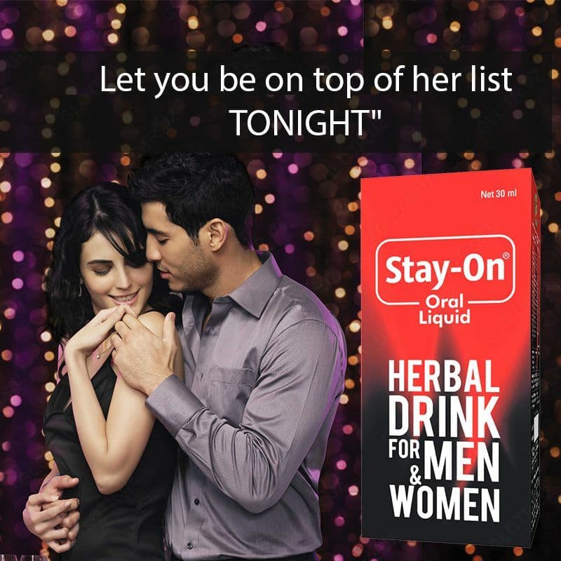 STAY ON ORAL LIQUID HERBAL DRIKN УСТНЫЙ ЖИДКИЙ ТРАВЯНОЙ НАПИТОК ДЛЯ МУЖЧИН И ЖЕНЩИН 30 МЛ — 3