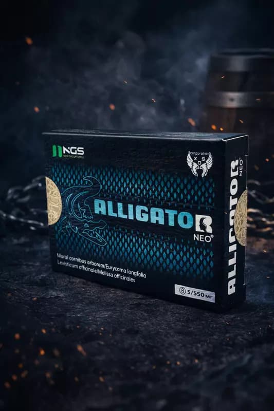 БАД Alligator Neo 550 мг 5 капсул — 1