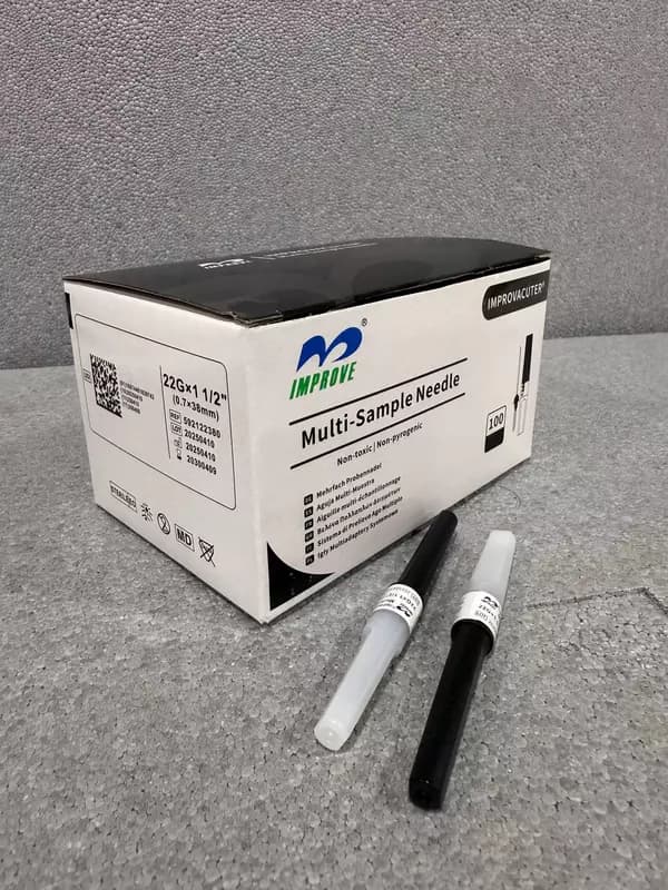 Иглы для забора крови IMPROVACUTER Multi-sample needle 22G/1*1/2 № 100 — 2