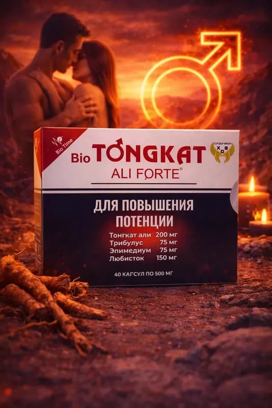 БАД Bio Tongkat Ali Forte 500 мг 40 капсул, капсулы против половых (интимных) проблем — 2
