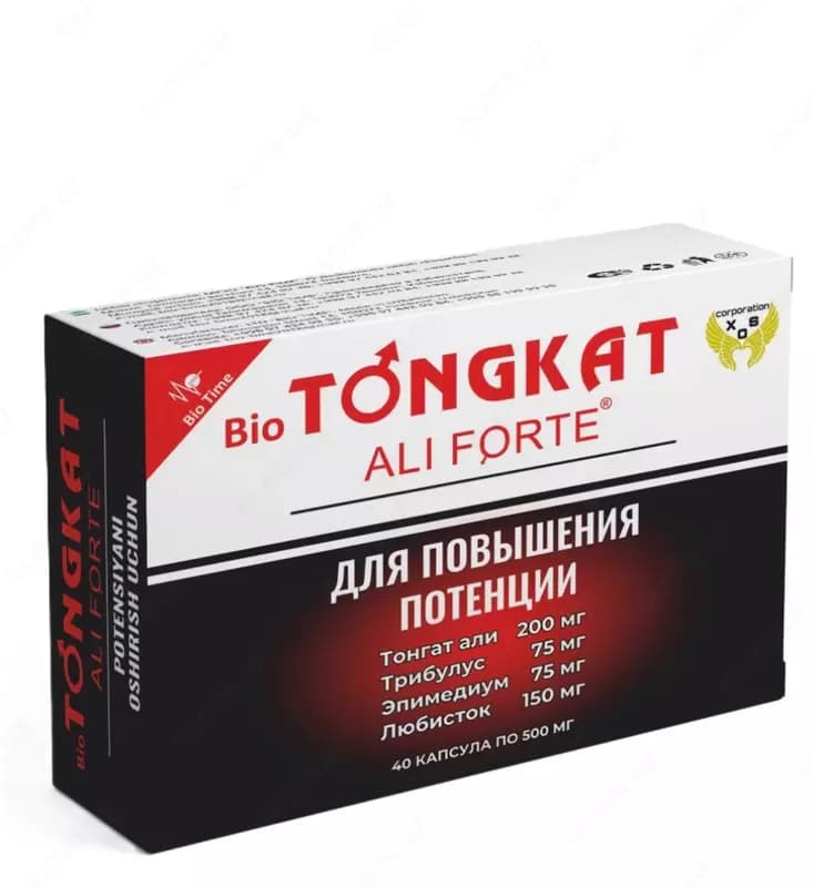 БАД Bio Tongkat Ali Forte 500 мг 40 капсул, капсулы против половых (интимных) проблем — 3