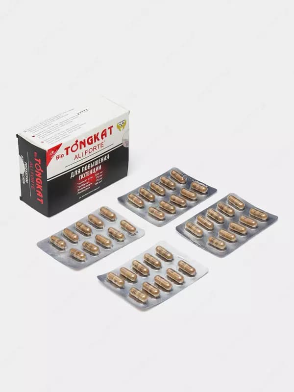 БАД Bio Tongkat Ali Forte 500 мг 40 капсул, капсулы против половых (интимных) проблем — 4