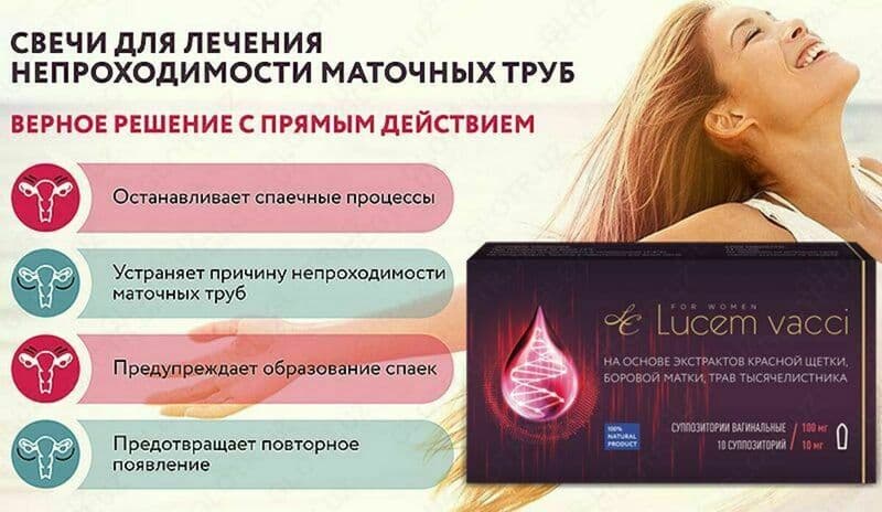 Свечи Lucem vacci (Люцем) для женского здоровья купить — 2