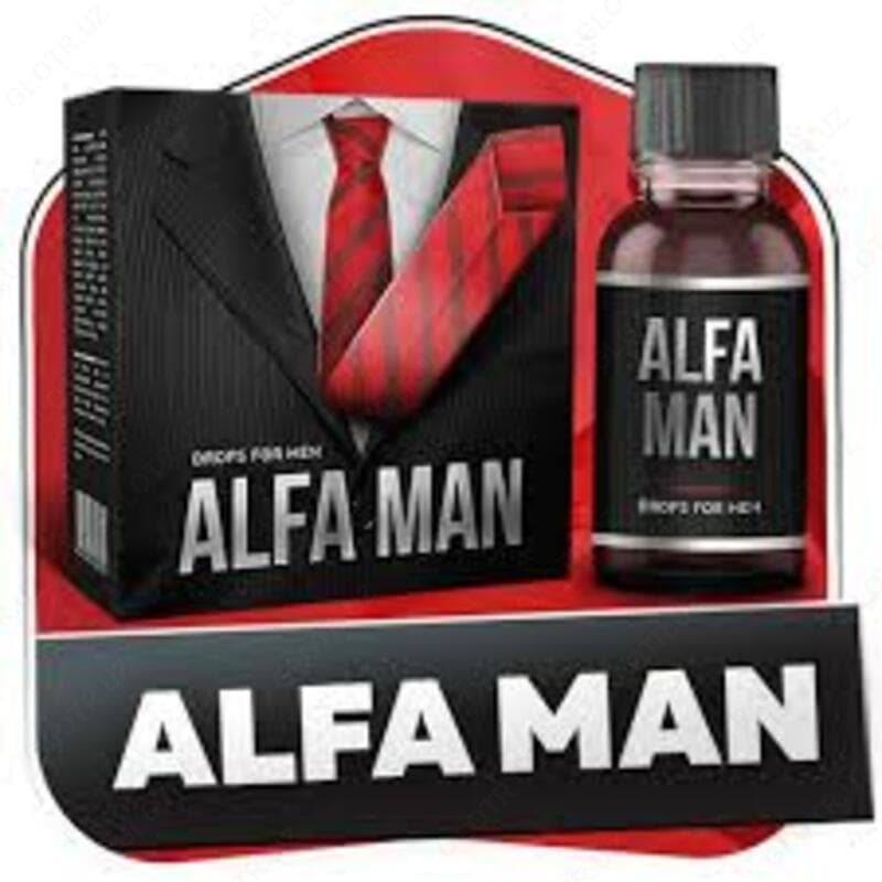 Капли Alfa Man для потенции — 1