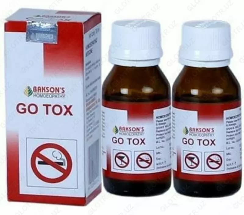 Средство против курения и алкоголя Go Tox — 3