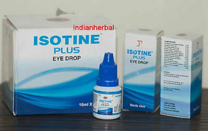 Айсотин-плюс, глазные капли, (Isotine plus) — 5