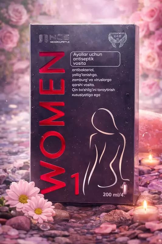 Women 1 — раствор для интимной гигиены и профилактики воспалений — 1