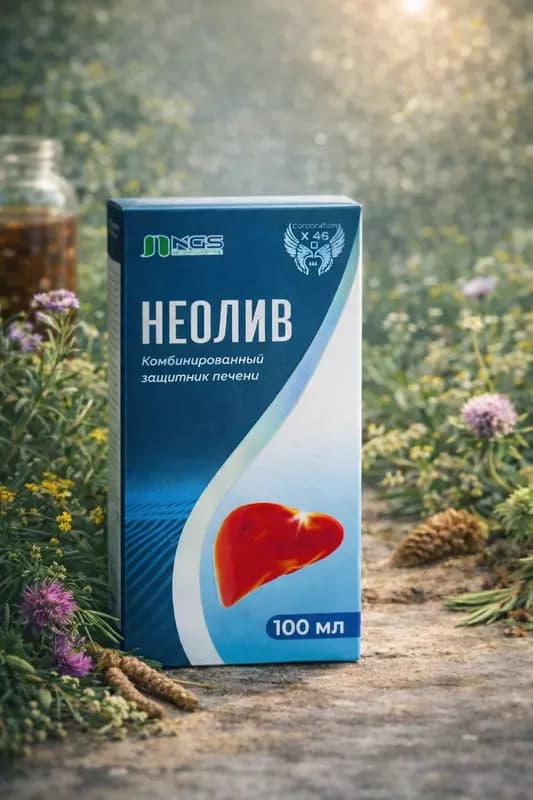 NeoLiv - Натуральный гепатопротектор для здоровья печени — 1
