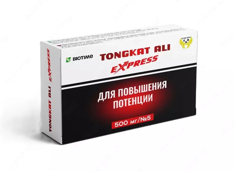 БАД TONGKAT ALI EXPRESS 500 мг 5 капсул, капсулы для мужчин — 2