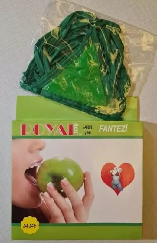 Съедобное нижнее белье "Royale Fantezi" со вкусом зеленого яблока (NEW) — 2