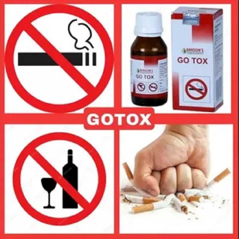 Средство против курения и алкоголя Go Tox — 1
