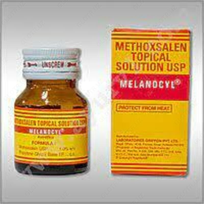 Меланоцил раствор-псориаз, витилиго Melanocil Franco-indian 25 ml — 1