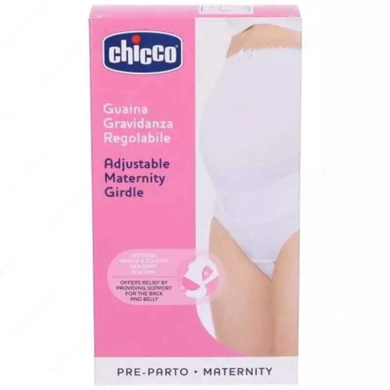 Трусы-бандаж дородовый (для беременных) "Chicco" (Белый) — 2