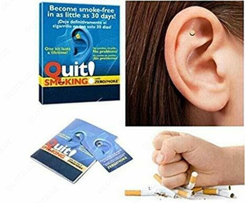 Магниты для аурикулярной терапии ”Quit smoking magnets” — 1