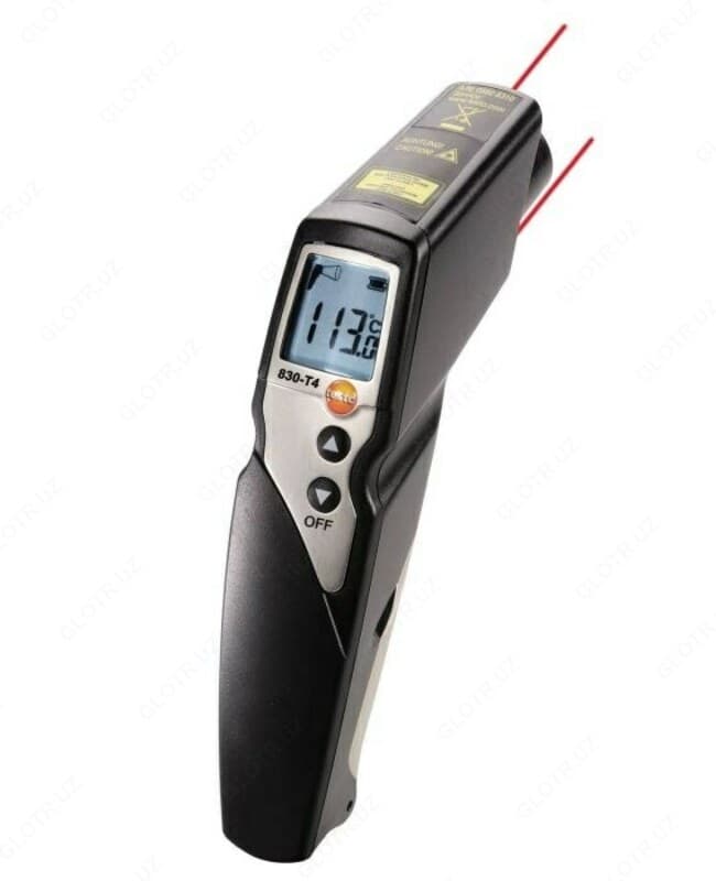 Testo 830-T2 — инфракрасный термометр с 2-х точечным лазерным целеуказателем — 2