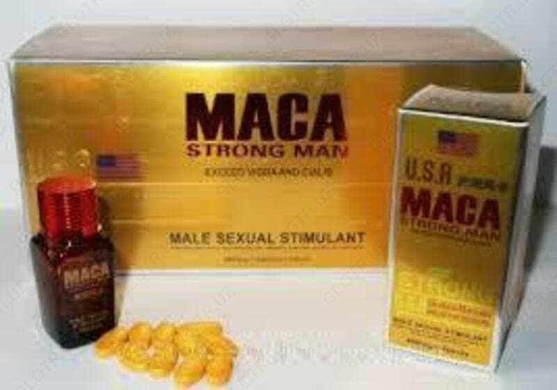 Таблетки ”Maca Strong Man” для потенции — 3