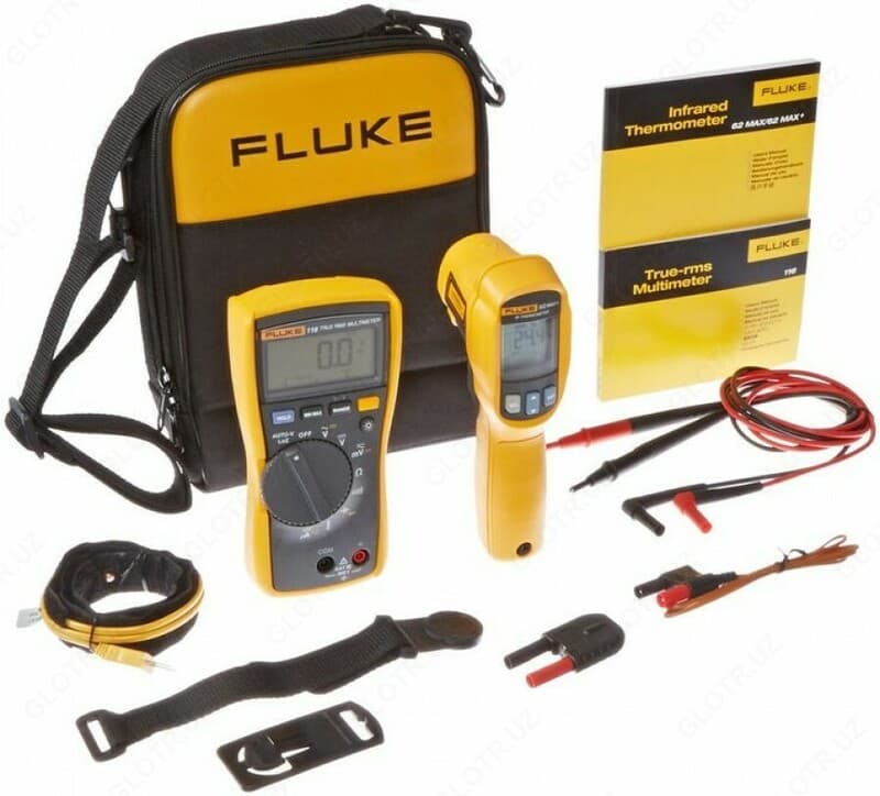 Fluke 116/62 MAX+ — комплект мультиметра и инфракрасного термометра — 1