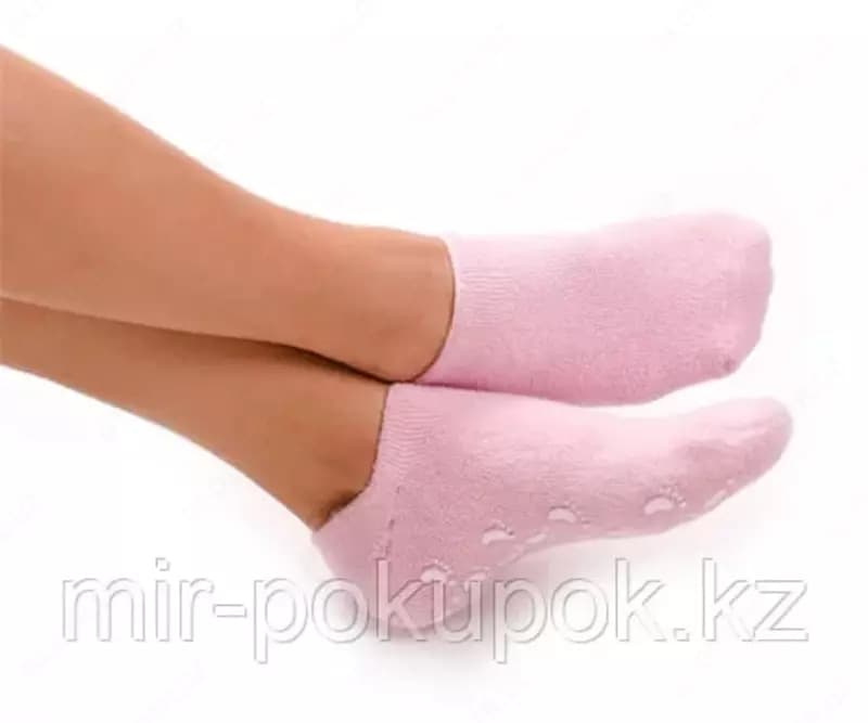 Гелевые силиконовые Spa Gel Gloves носочки и перчатки с экстрактом эфирных разных масел. — 3