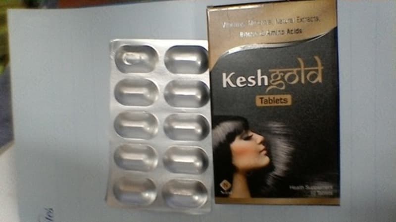 Капсулы от выпадения волос Кesh gold tablet (Кеш Голд) — 1