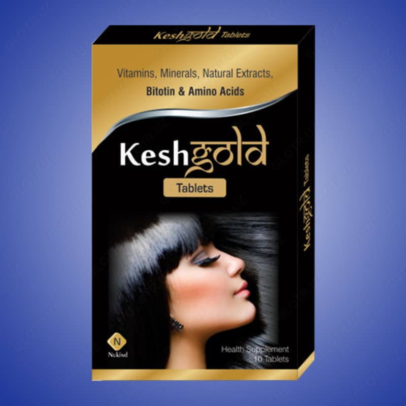 Капсулы от выпадения волос Кesh gold tablet (Кеш Голд) — 2