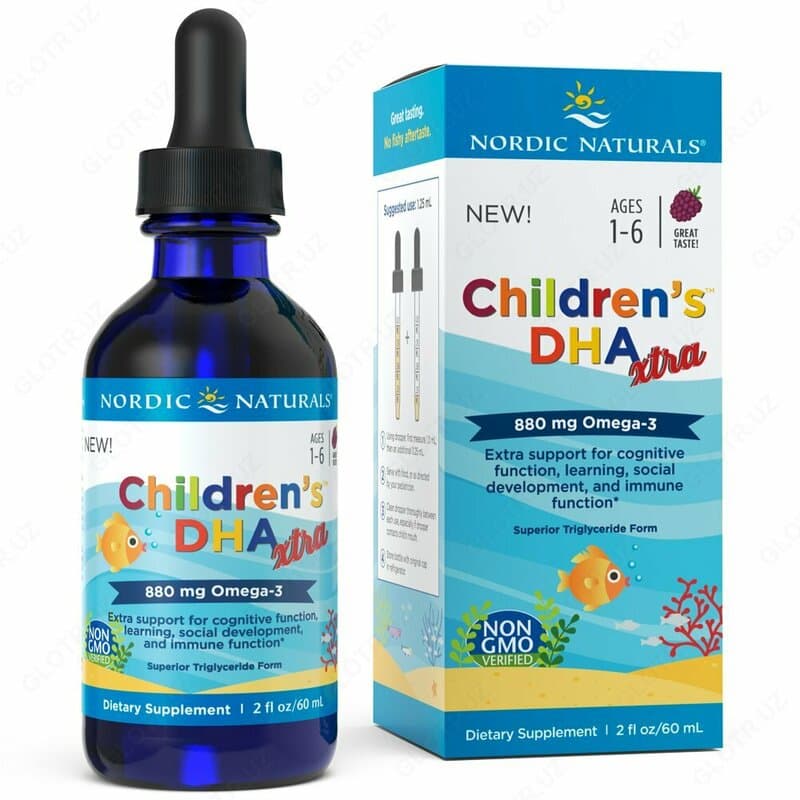 Препарат ”Nordic Naturals, Children's DHA Xtra” — 1