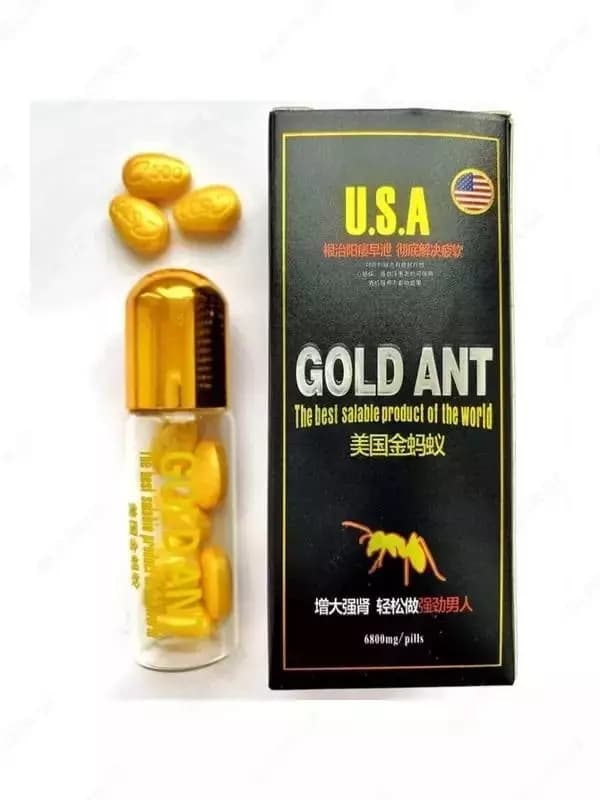 Gold Ant – Золотой Муравей, натуральная виагра для мужчин — 3